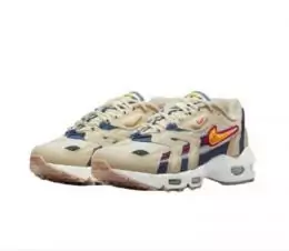 nike air max 96 chaussure pour homme et femme cream jaune bleu